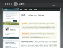 Tablet Screenshot of eurosms.sk