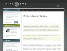 Tablet Screenshot of eurosms.com